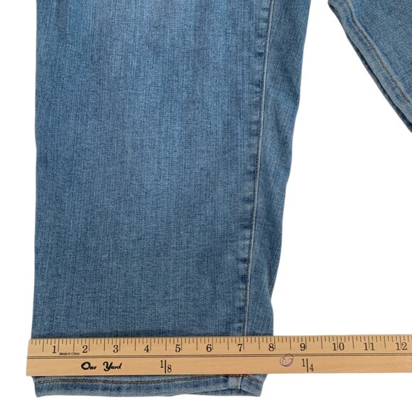 Madewell Jeans Women's Size 30 Keefe Wash Elastic Waist Pull On Relaxed Fit - Picture 13 of 16